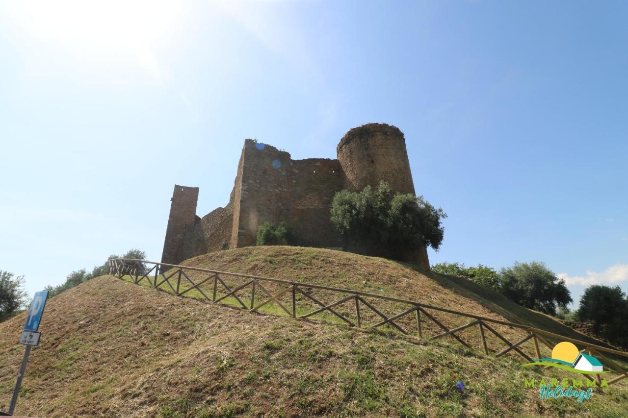 Maremma Holidays- La Casa Di Rocca Scarlino Luaran gambar