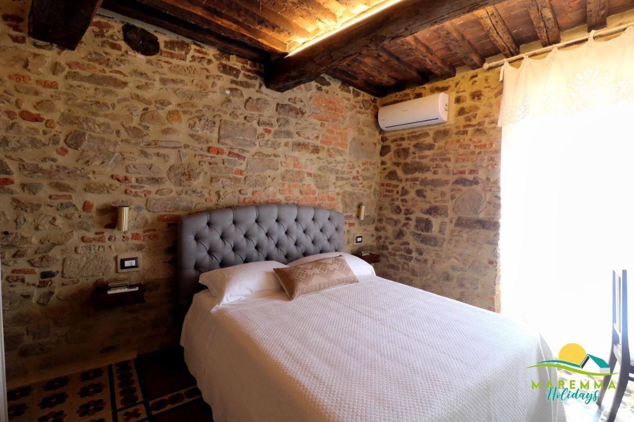 Maremma Holidays- La Casa Di Rocca Scarlino Luaran gambar